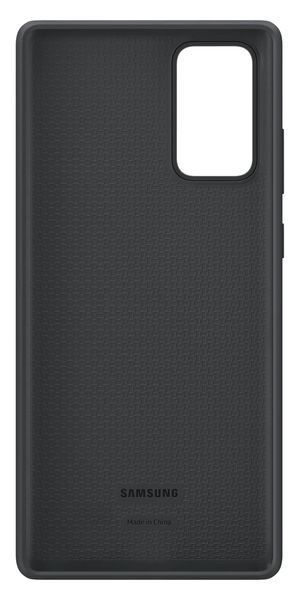 Чохол Samsung Silicone Cover Black для Galaxy Note 20 SM-N980 1807571859 фото
