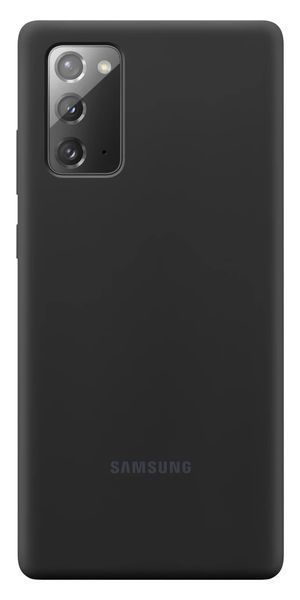 Чохол Samsung Silicone Cover Black для Galaxy Note 20 SM-N980 1807571859 фото