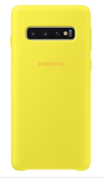 Чохол Samsung Silicone Cover Yellow для Galaxy S10 SM-G973 1377664561 фото