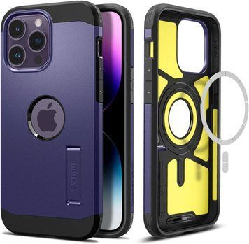 Чохол Spigen Tough Armor with MagSafe Deep Purple для iPhone 14 Pro Max ACS05576 2079366376 фото
