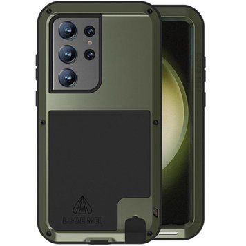 Захисний чохол Love Mei PowerFul Army Green для Samsung Galaxy S23 Ultra SM-S918 2038125851 фото