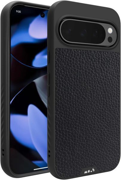 Чохол Mous MagSafe&reg; Black Leather для Google Pixel 9 | 9 Pro 2386973868 фото