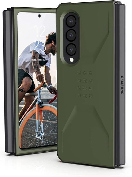 Чохол UAG Civillian Series Olive для Samsung Galaxy Z Fold 3 1746884769 фото