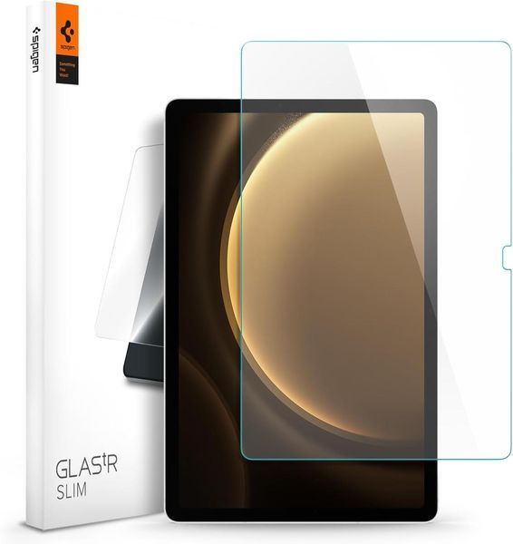 Захисне скло Spigen GLAS.tR Slim для Samsung Galaxy Tab S9 FE Plus AGL07001 2422633967 фото