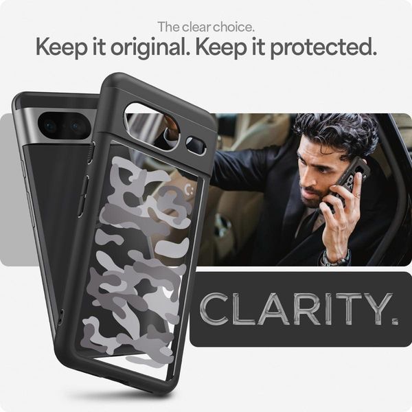 Чехол Spigen Ultra Hybrid Military Camo Black для Google Pixel 8 ACS07891 2511727403 фото