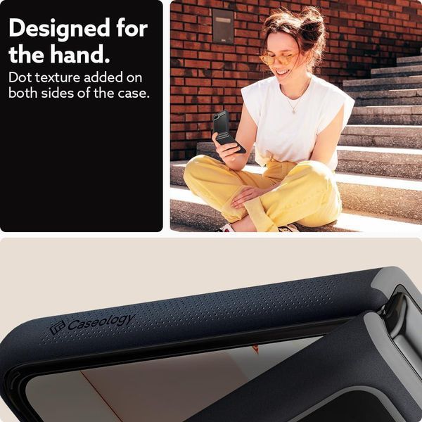 Чехол Caseology Nano Pop Black Sesame для Samsung Galaxy Flip 5 ACS06247 2084321059 фото