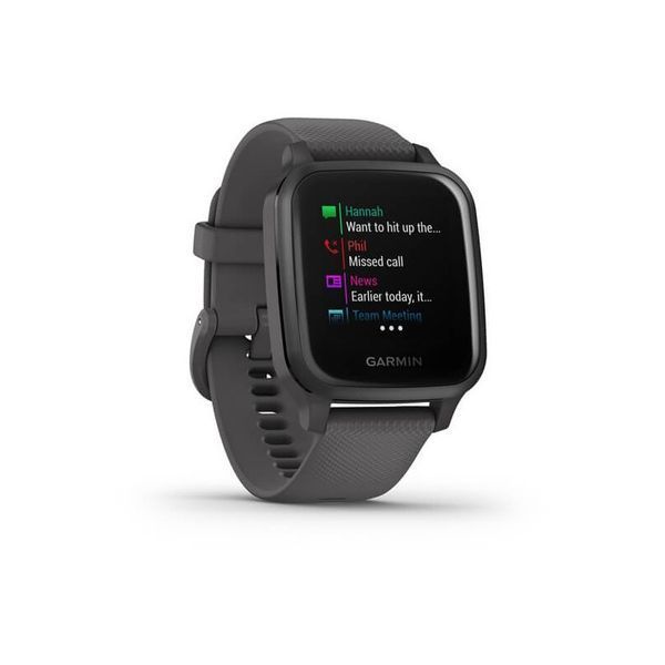 Смарт-годинник Garmin Venu Sq Slate with Gray Band (010-02427-10) 1421484431 фото