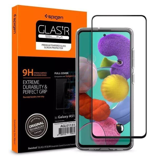 Комлект защитных стекол Spigen Glas.tR Slim 2 Pack для Samsung Galaxy A51 AGL01372 1854796287 фото