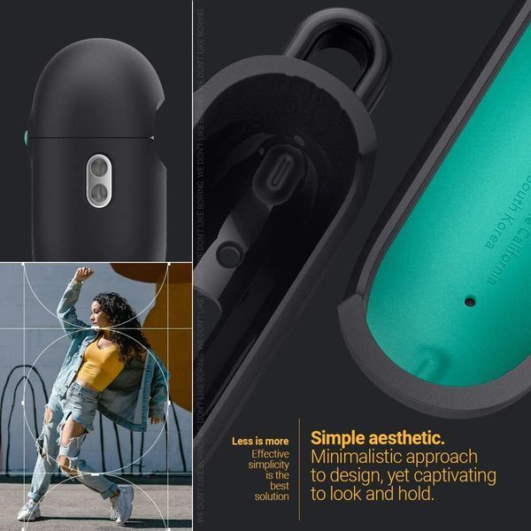 Чохол Caseology Nano Pop Prune Charcoal для Apple AirPods Pro | Pro 2 1796847440 фото