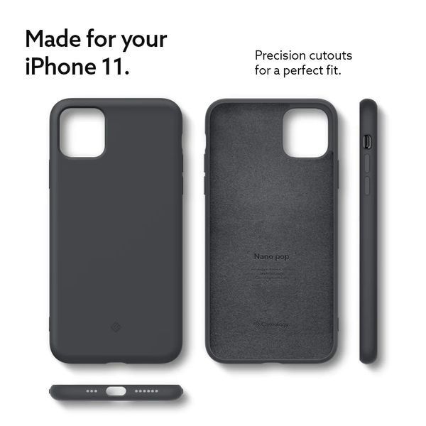 Чохол Caseology Nano Pop Black Sesame для iPhone 11 1829335596 фото