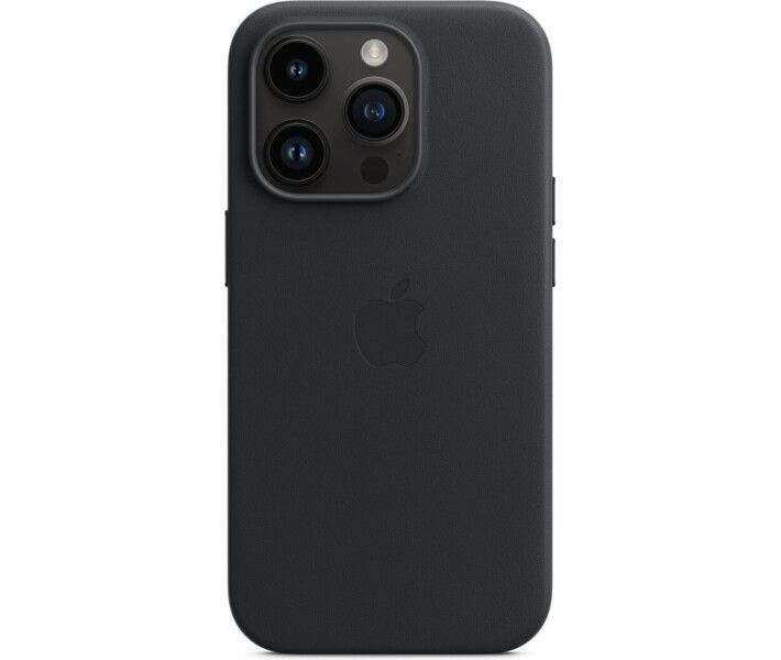 Чохол Apple Leather Case with MagSafe Midnight для iPhone 14 Pro 2149421112 фото