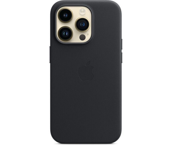 Чохол Apple Leather Case with MagSafe Midnight для iPhone 14 Pro 2149421112 фото