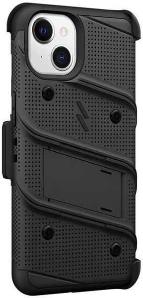 Захисний чохол Zizo Bolt Series Black з кліпсою для iPhone 13 | iPhone 14 1645908707 фото