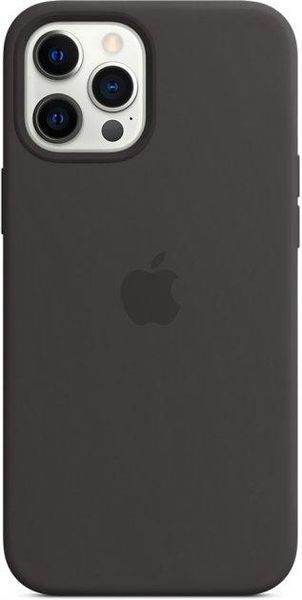 Чехол Apple Silicone Case with MagSafe Black для iPhone 12 Pro Max MHLG3ZM/A