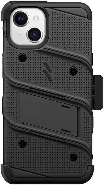 Захисний чохол Zizo Bolt Series Black з кліпсою для iPhone 13 | iPhone 14 1645908707 фото