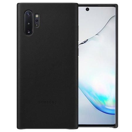 Шкіряний чохол Samsung Leather Cover Black для Samsung Galaxy Note 10+ (SM-N975) 1280073916 фото