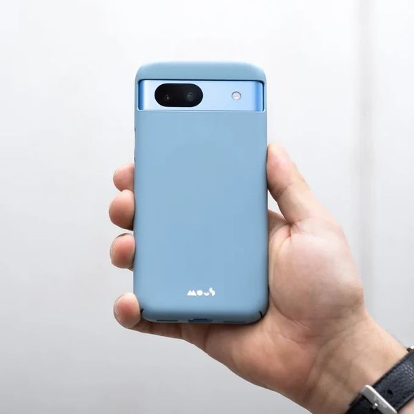 Чохол Mous Super Thin Stone Blue MagSafe&reg; для Google Pixel 8a 2253647727 фото