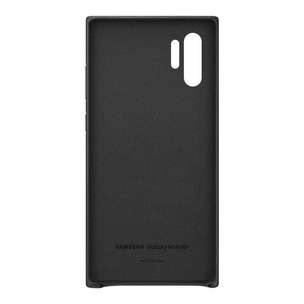 Шкіряний чохол Samsung Leather Cover Black для Samsung Galaxy Note 10+ (SM-N975) 1280073916 фото