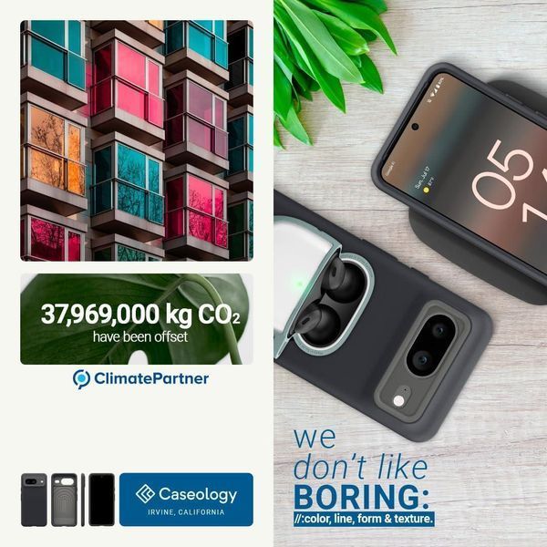 Чехол Caseology Nano Pop Black Sesame для Google Pixel 8 2323659322 фото