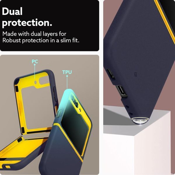 Чехол Caseology Nano Pop Blueberry Navy для Samsung Galaxy Flip 5 ACS06246 2084324834 фото
