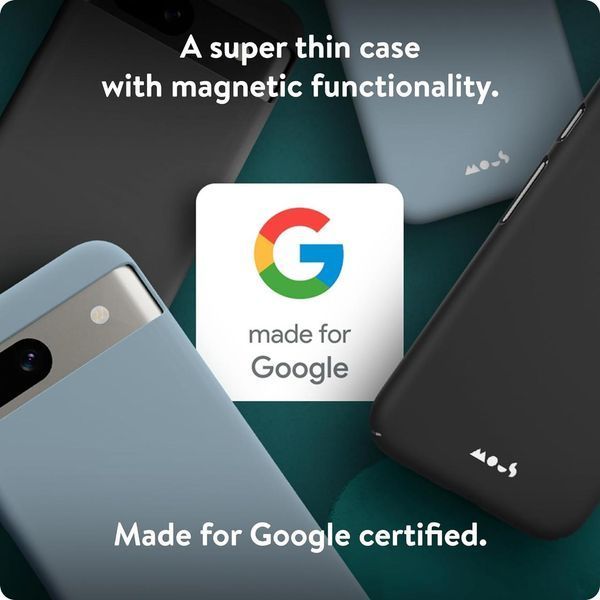 Чохол Mous Super Thin Stone Blue MagSafe&reg; для Google Pixel 8a 2253647727 фото