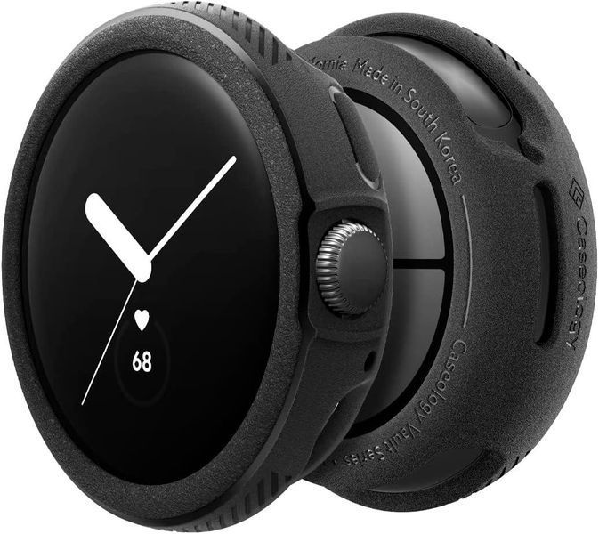 Чохол Caseology Vault Matte Black для Google Pixel Watch | Watch 2 | Watch 3 (41mm) 2119175852 фото