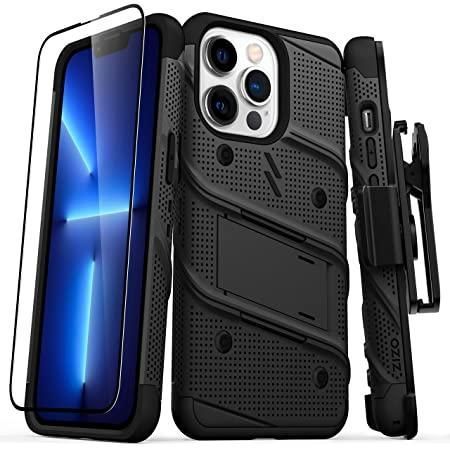 Захисний чохол Zizo Bolt Series Black з кліпсою для iPhone 13 Pro Max 1645912478 фото