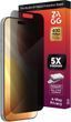 Захисне скло Zagg InvisibleShield GlassFusion Privacy XTR для iPhone 17 Pro Max | 16 Pro Max