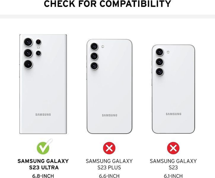 Чохол UAG Pathfinder Silver для Samsung Galaxy S23 Ultra SM-S918