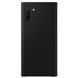 Официальный Чехол Samsung Leather Back Cover Black для Samsung Galaxy Note 10 SM-N970 1280078261 фото 2