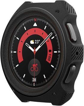 Чехол Caseology Vault Matte Black для Galaxy Watch 5 Pro 45mm 1829360722 фото