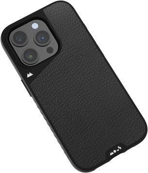 Чохол Mous MagSafe Limitless 5.0 Black Leather для iPhone 15 Pro Max 2224920254 фото