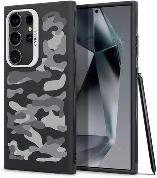 Чохол Cyrill Ultracolor Dusk Military Camo Black для Samsung Galaxy S24 Ultra SM-S928 ACS07315 2149512057 фото