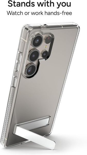 Чохол Zagg Gear4 Crystal Palace Kickstand Crystal Clear для Samsung Galaxy S25 Ultra уцінка 3097840214 фото