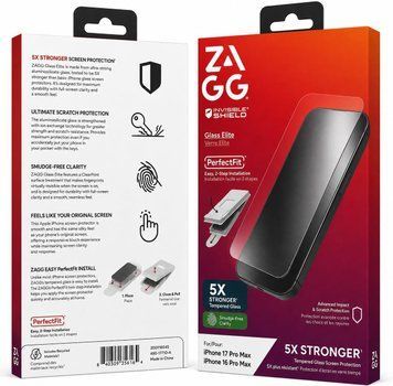 Захисне скло Zagg InvisibleShield Glass Elite+ для iPhone 17 Pro Max | 16 Pro Max 3159460983 фото