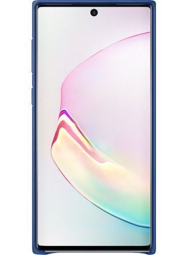 Чохол Samsung Leather Back Cover Blue для Samsung Galaxy Note 10 SM-N970 1602692523 фото