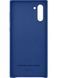 Чохол Samsung Leather Back Cover Blue для Samsung Galaxy Note 10 SM-N970 1602692523 фото 3