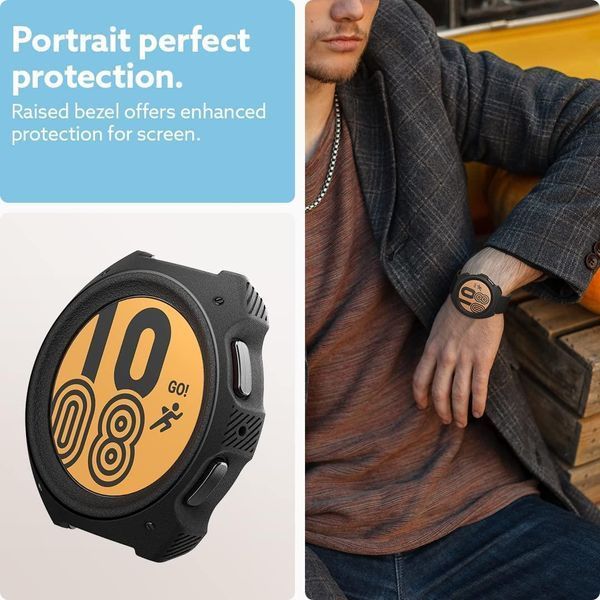 Чохол Caseology Vault Matte Black для Galaxy Watch 5 Pro 45mm