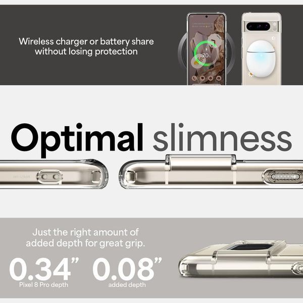Чехол Spigen X Cyrill Ultra Hybrid Crystal Clear Sunny для Google Pixel 8 Pro 2511884561 фото