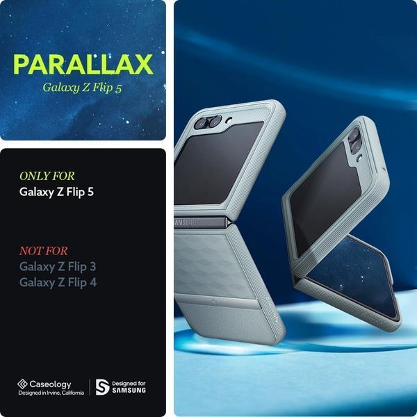 Чохол Caseology Parallax Sage Green для Samsung Galaxy Flip 5 ACS06245 2084329388 фото
