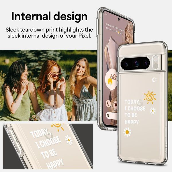Чехол Spigen X Cyrill Ultra Hybrid Crystal Clear Sunny для Google Pixel 8 Pro 2511884561 фото