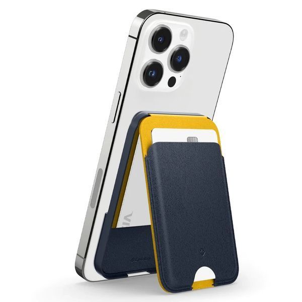 Подставка - картхолдер Caseology Nano Pop Card Holder MagSafe & Stand Blueberry Navy AFA05978 2183986977 фото