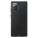 Чехол Samsung Leather Back Cover Black для Galaxy Note 20 SM-N980 1977919732 фото 1