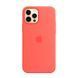 Оригинальный Чехол Apple Silicone Case with MagSafe Pink Citrus для iPhone 12 | 12 Pro MHL03ZM/A, фото 1