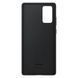 Чехол Samsung Leather Back Cover Black для Galaxy Note 20 SM-N980 1977919732 фото 3
