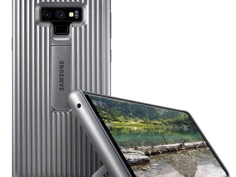 Чехол Protective Standing Cover Silver для Samsung Galaxy Note 9 1175840374 фото