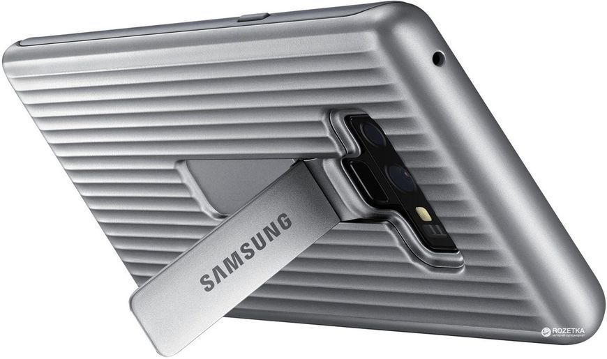 Чехол Protective Standing Cover Silver для Samsung Galaxy Note 9 1175840374 фото