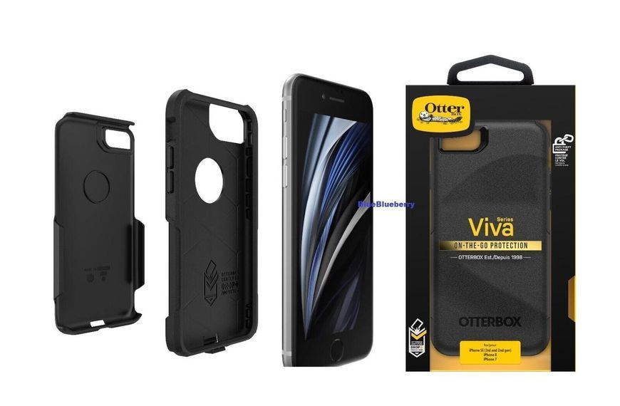 Захисний чохол OtterBox Viva Series Black для iPhone 7 | 8 | SE 2020 | SE 2022 2011808443 фото