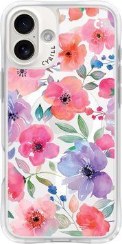 Чохол Spigen Cyrill UltraSheer MagSafe Watercolor Florals для iPhone 16 ACS08770 2506415063 фото