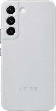 Чохол Samsung Leather Cover Light Grey для Galaxy S22 SM-S901 2324940251 фото